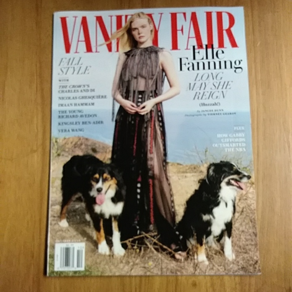 Vanity Fair Magazine Elle Fanning October 2020